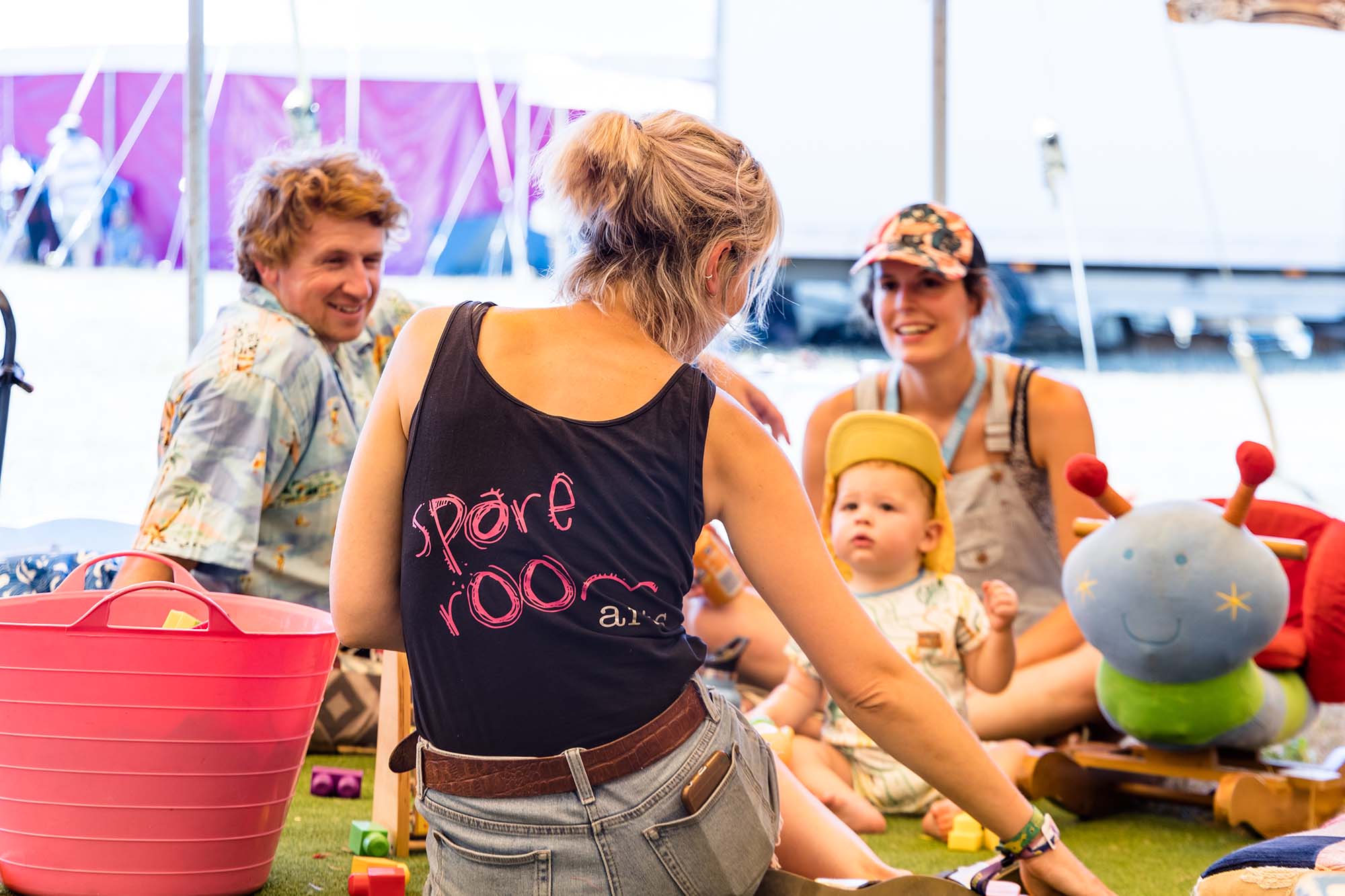 Spare Room Arts for the family at Lakefest