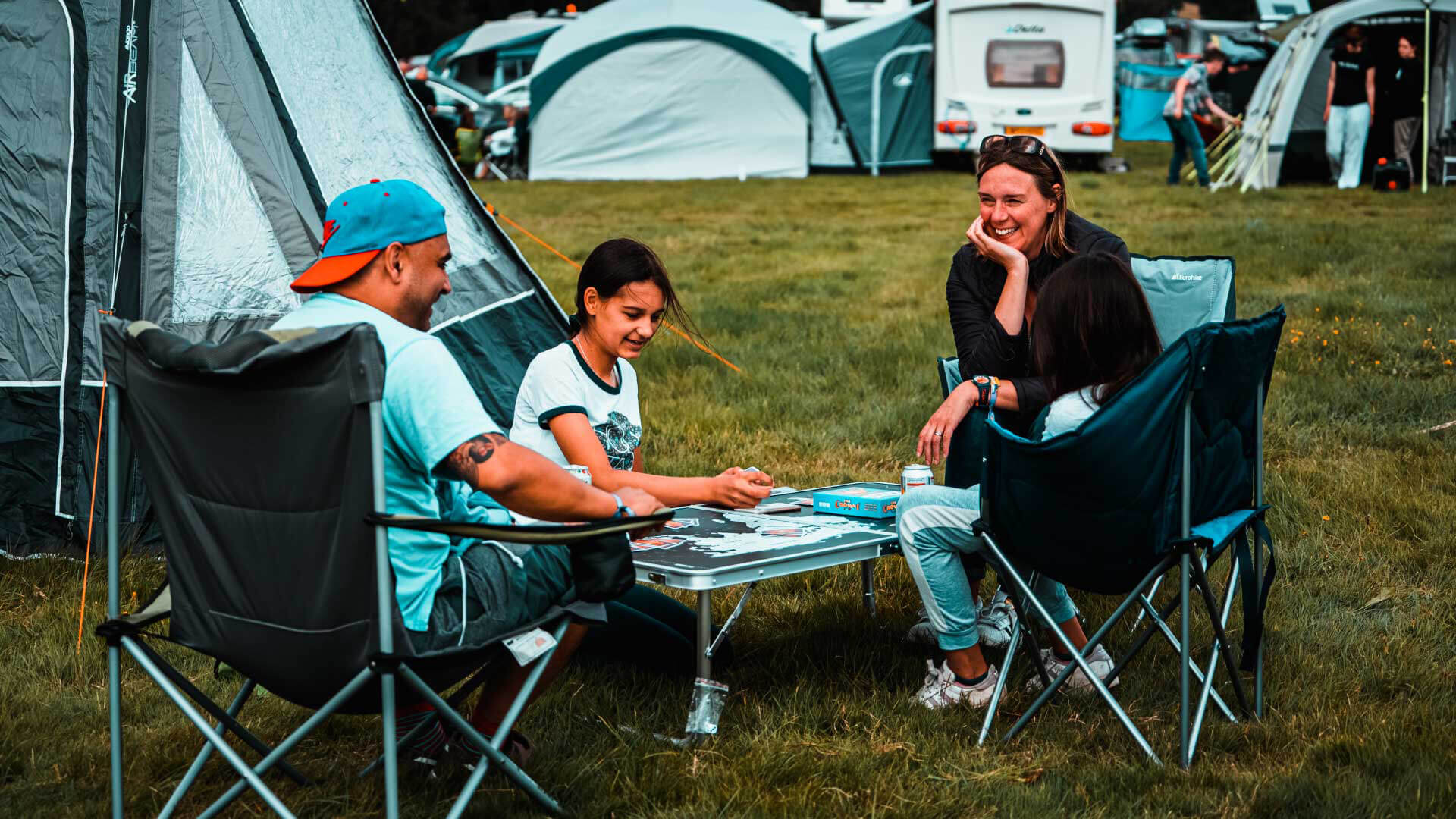 Family Camping Pitches at Lakefest Music Festival at Eastnor Castle Deer Park