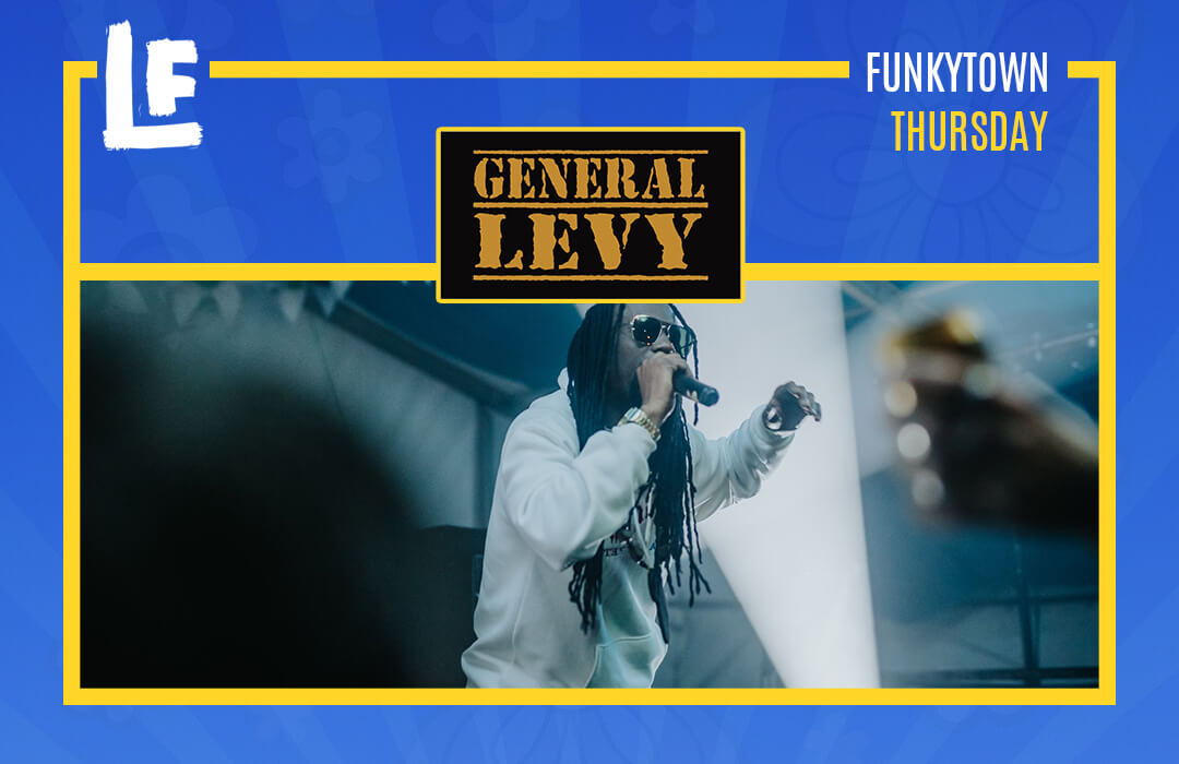 General Levy playing at Lakefest August 2026 in Herefordshire