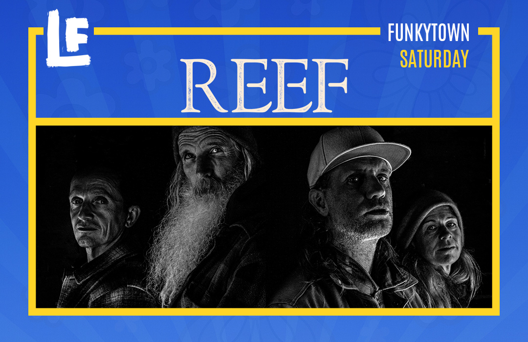 Reef playing at Lakefest August 2026 in Herefordshire