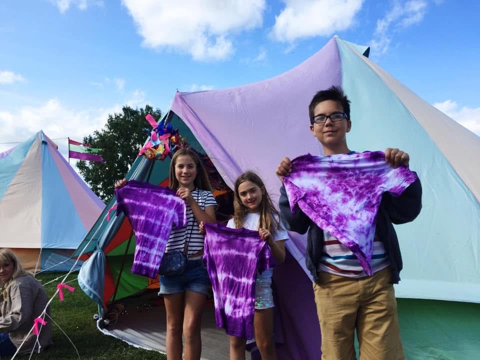 Tie dye T shirt or Tote Bag Workshop