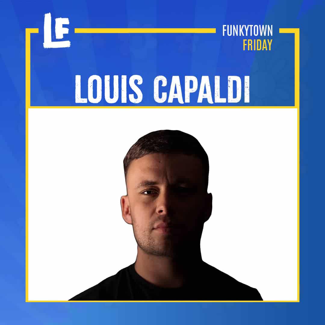 Louis Capaldi DJ playing at Lakefest 2026