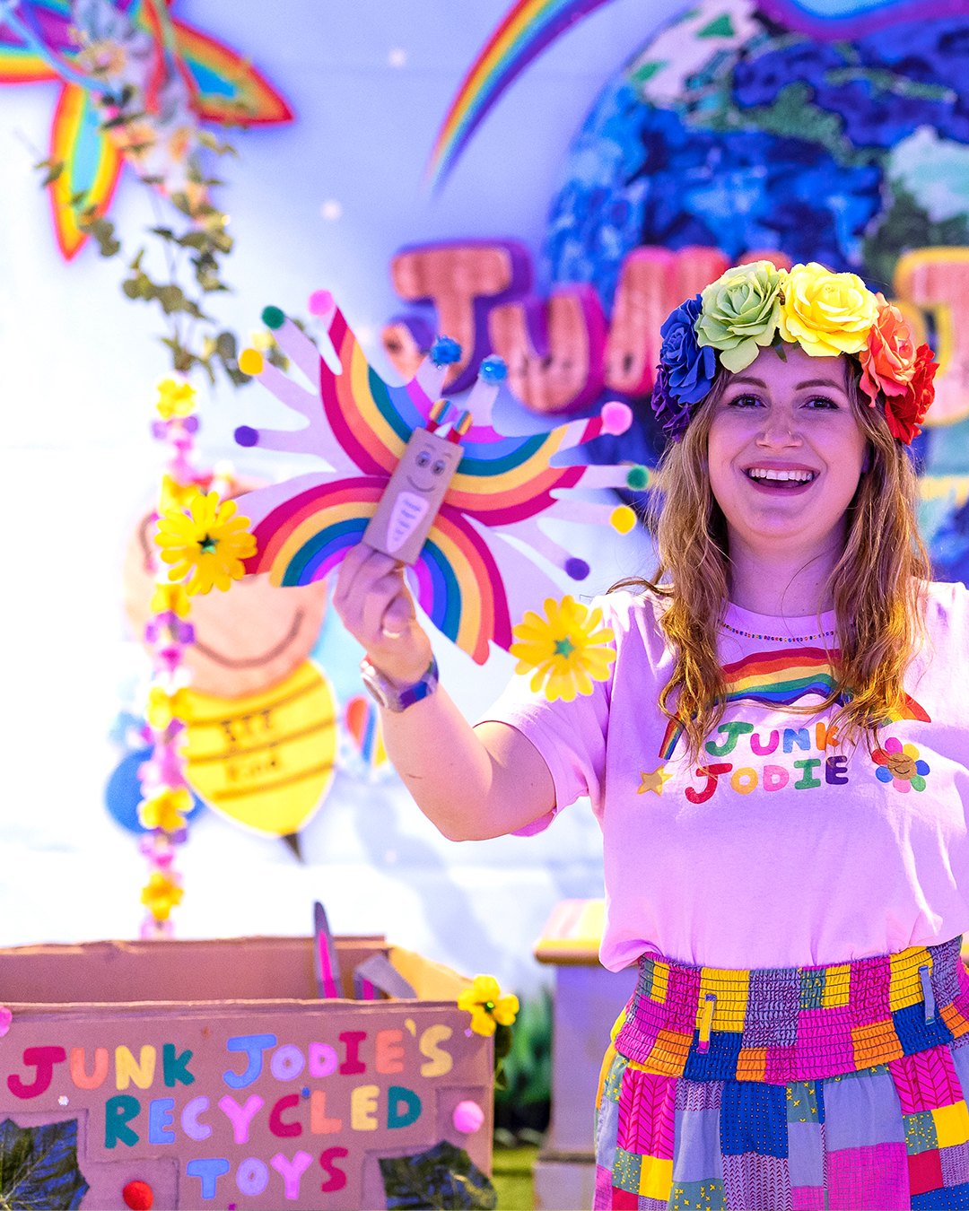 Junk Jodie Show Rainbow-LICIOUS