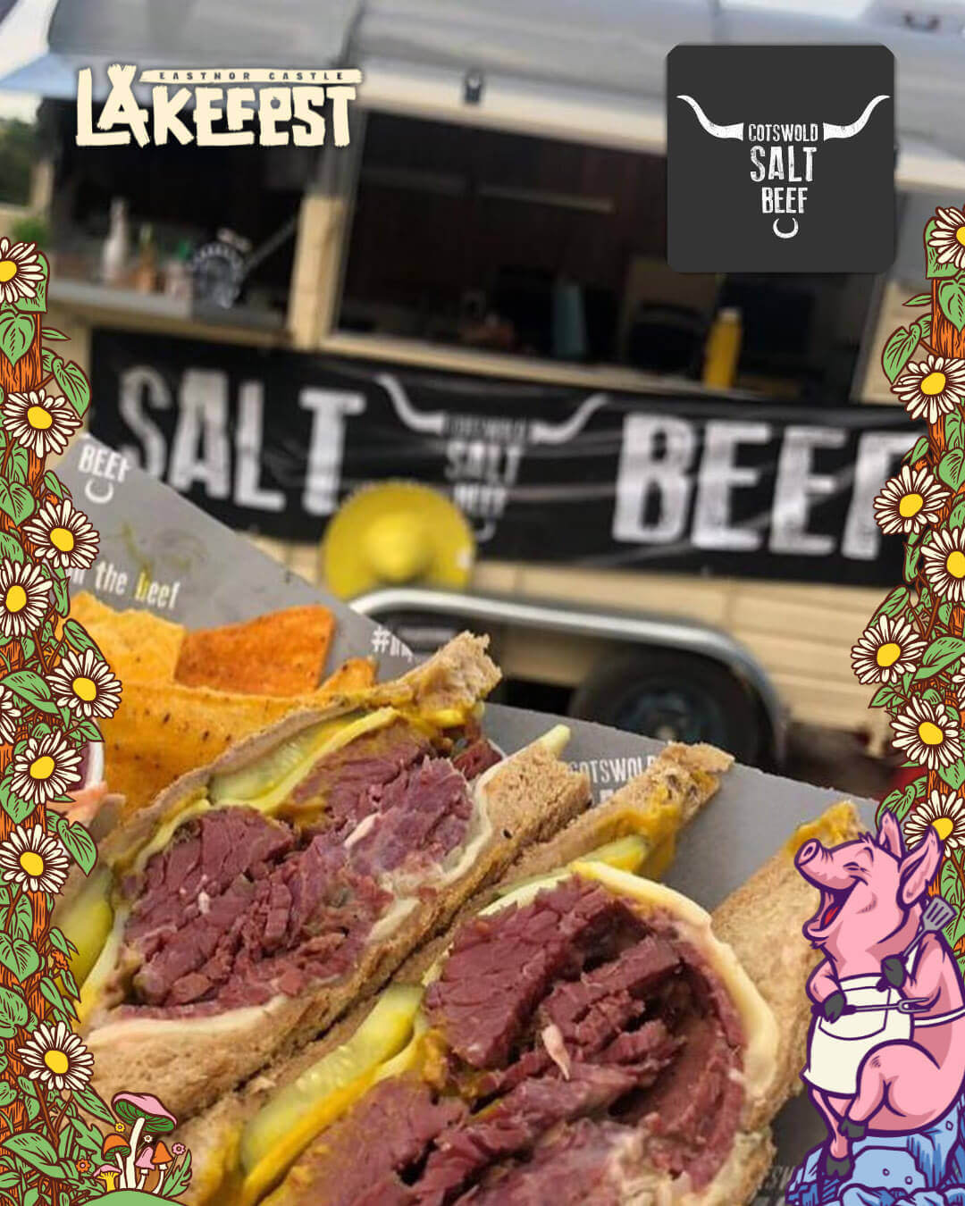 Cotswold Salt Beef at Lakefest