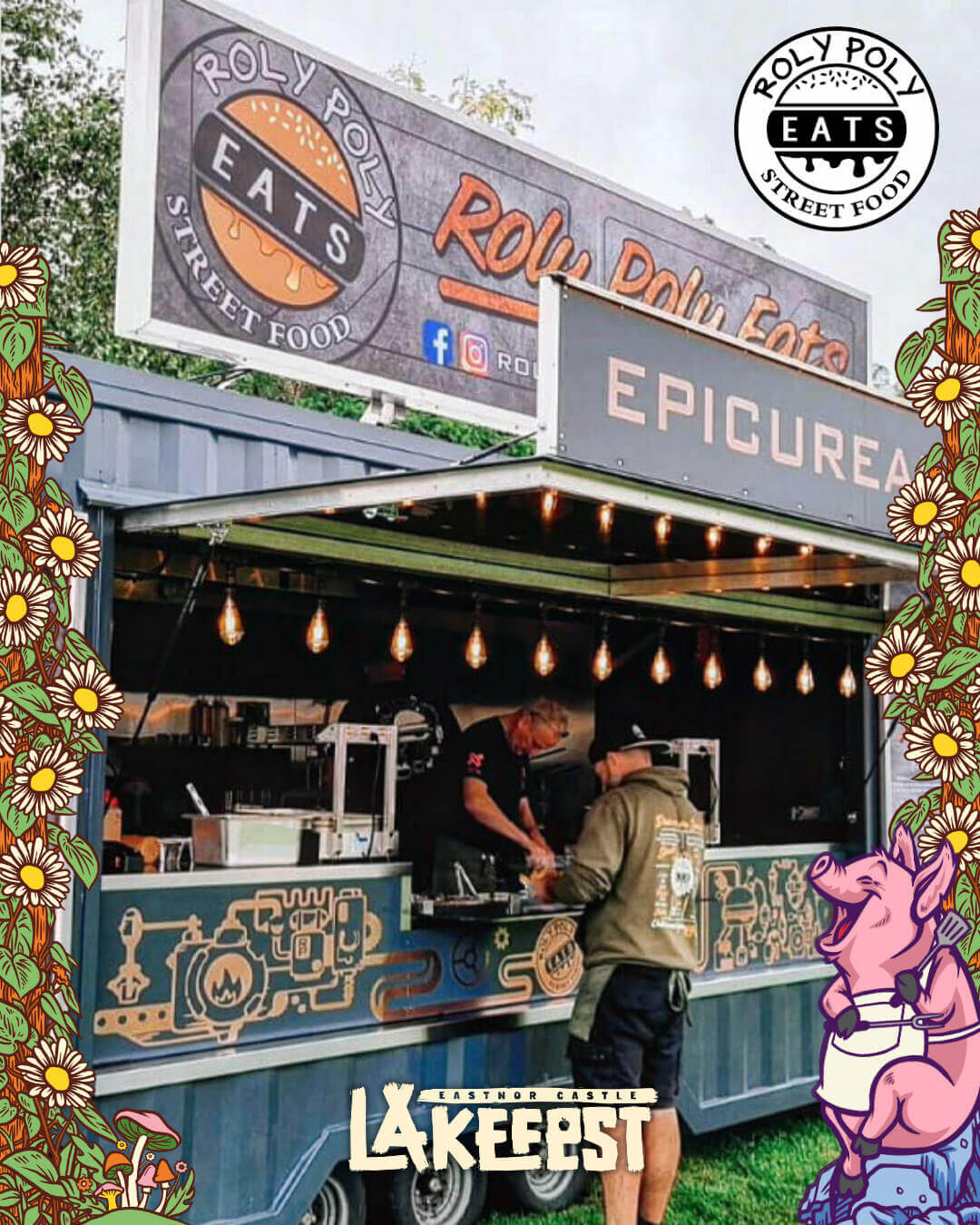 Roly Poly EATS at Lakefest