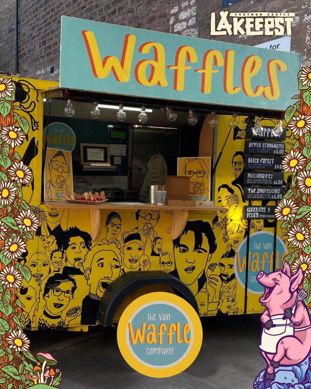 The Van Waffle Company at Lakefest