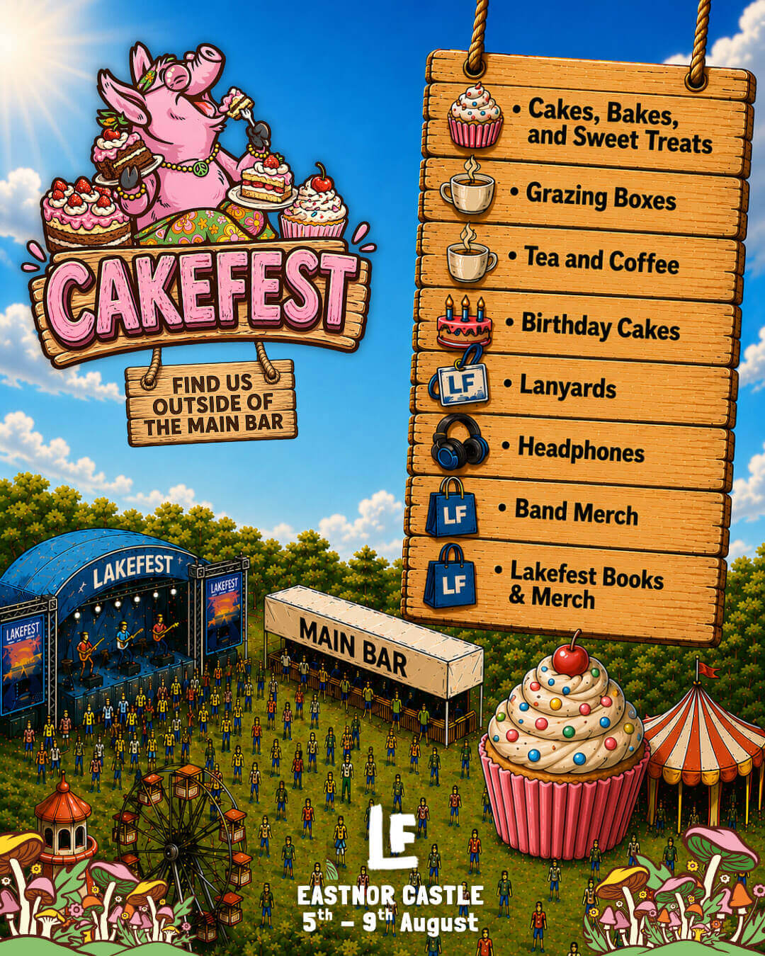 Cakefest at Lakefest 2026